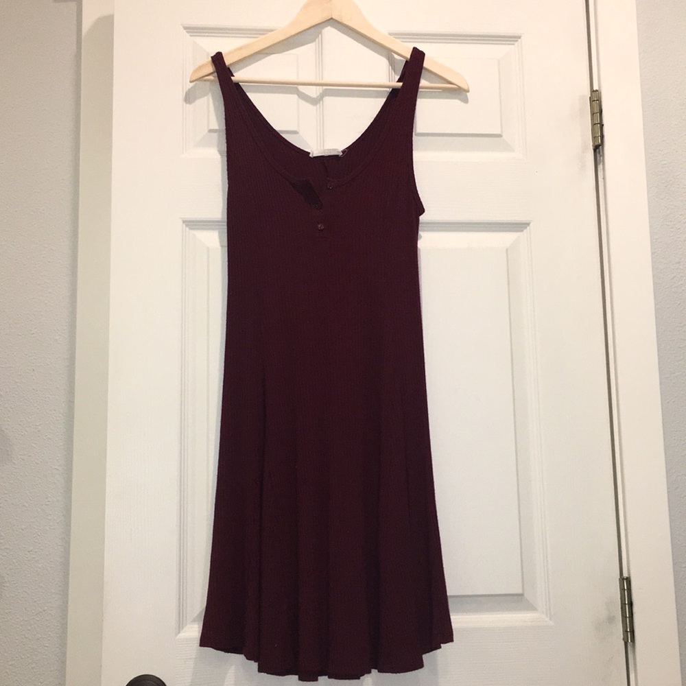 Lush Maroon Dress